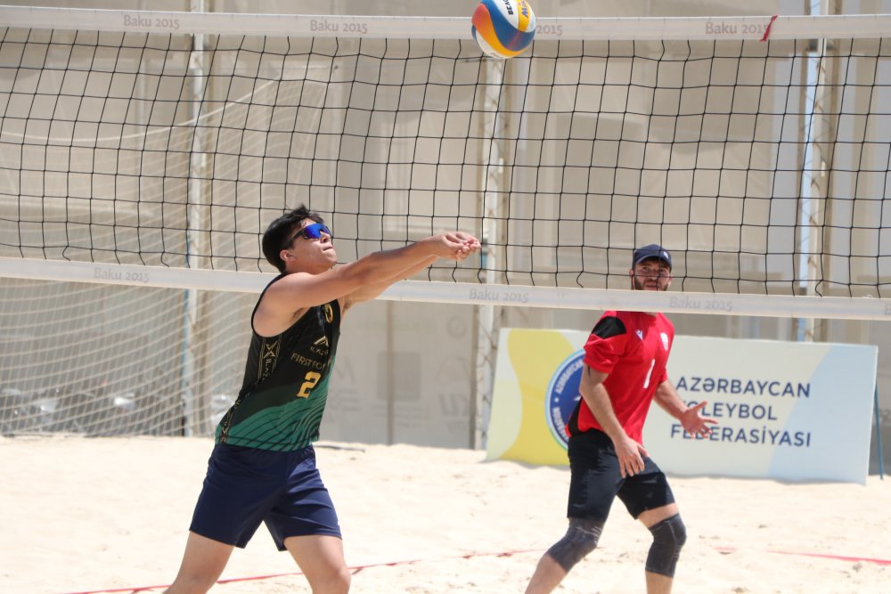 AMO GROUP Azerbaycanda cimerlik voleyboluna destek olur