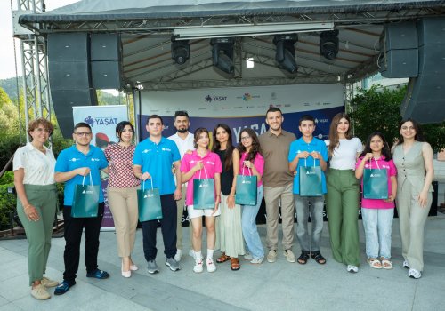 AMO GROUP “YASAT” dusergesinin usaqlari ile menali bir gun kecirdi